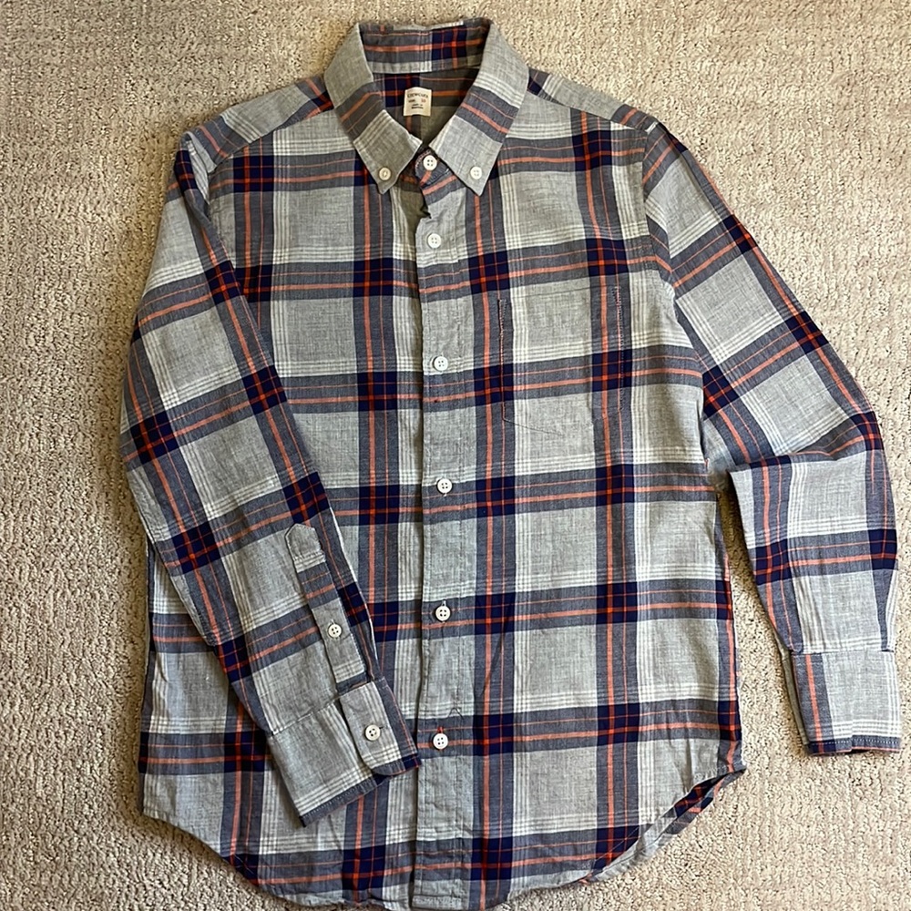Boys Crewcuts Button-down shirt in plaid